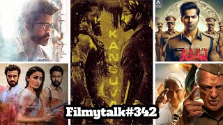 Filmy Talks #342 :- Baby Jhon Postponed😱, Kanguva😍, The GOAT🤩, Love & War🧐, Raayan😎, Indian 2 & Benz