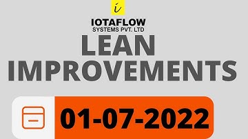 Lean Improvement video