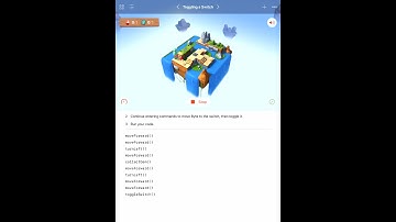 Toggling a switch :: swift playgrounds learn to code 1