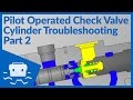 Pilot Operated Check Valve Cylinder Troubleshooting - Part 2