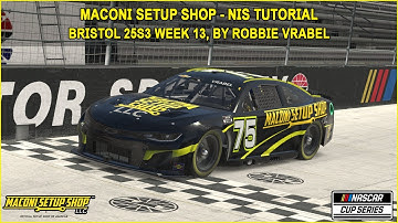 iRacing Maconi NIS Bristol Guide to Qualifying and Race Week 13  25S3