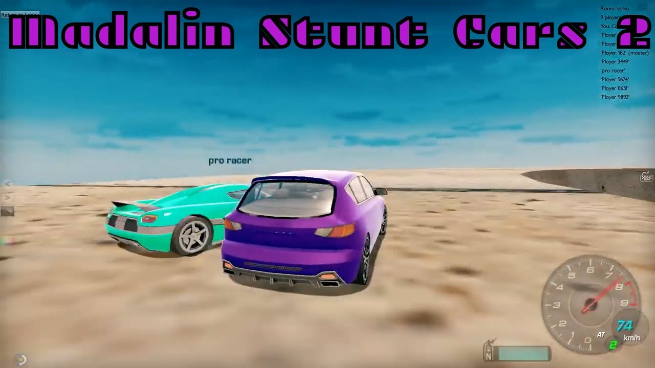 CAR GAMES Madalin Stunt Cars 2 PART 23 MULTIPLAYER YouTube