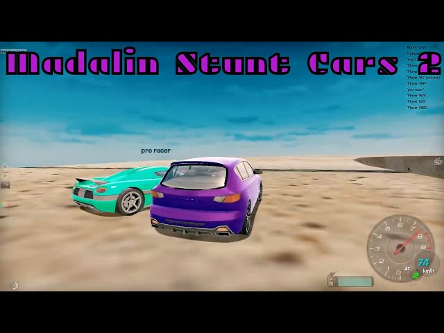 CAR GAMES///Madalin Stunt Cars 2///PART#38///MULTIPLAYER 