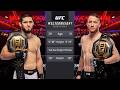 Islam Makhachev vs Justin Gaethje Full Fight - UFC 4 Fight Of The Night