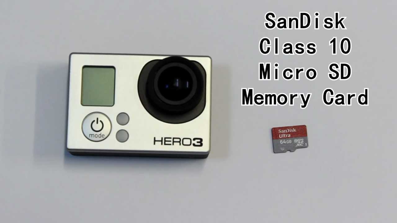 Sandisk HERO3 Micro SD Memory Card 32GB