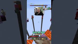 INSANE MINECRAFT PILLARS PLAY #minecraft #gaming #minecraftshorts  #shorts