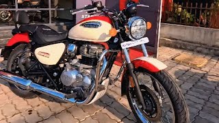 Royal Enfield meteor 350 aurora red 2026 new bike price