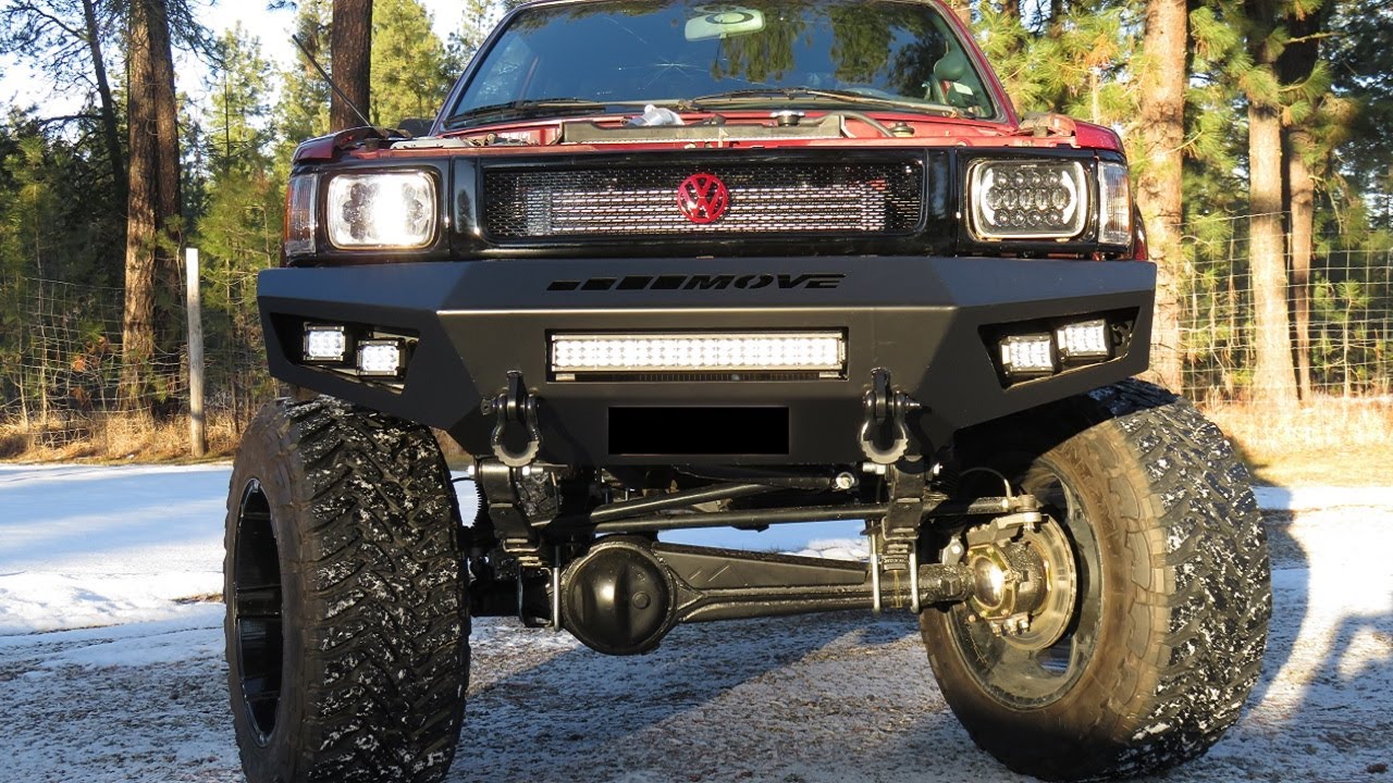 TDI Toyota Pickup LED Headlight Integrated Blinker Install! - YouTube
