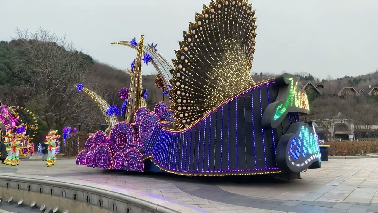 2023 에버랜드 문라이트 퍼레이드 공개리허설 동선영상