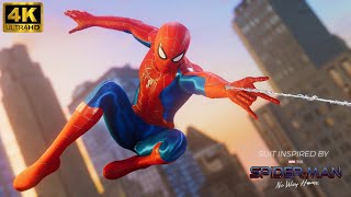 Marvel's Spider Man Remastered - No Way Home Ending Suit Mod 4K 60FPS