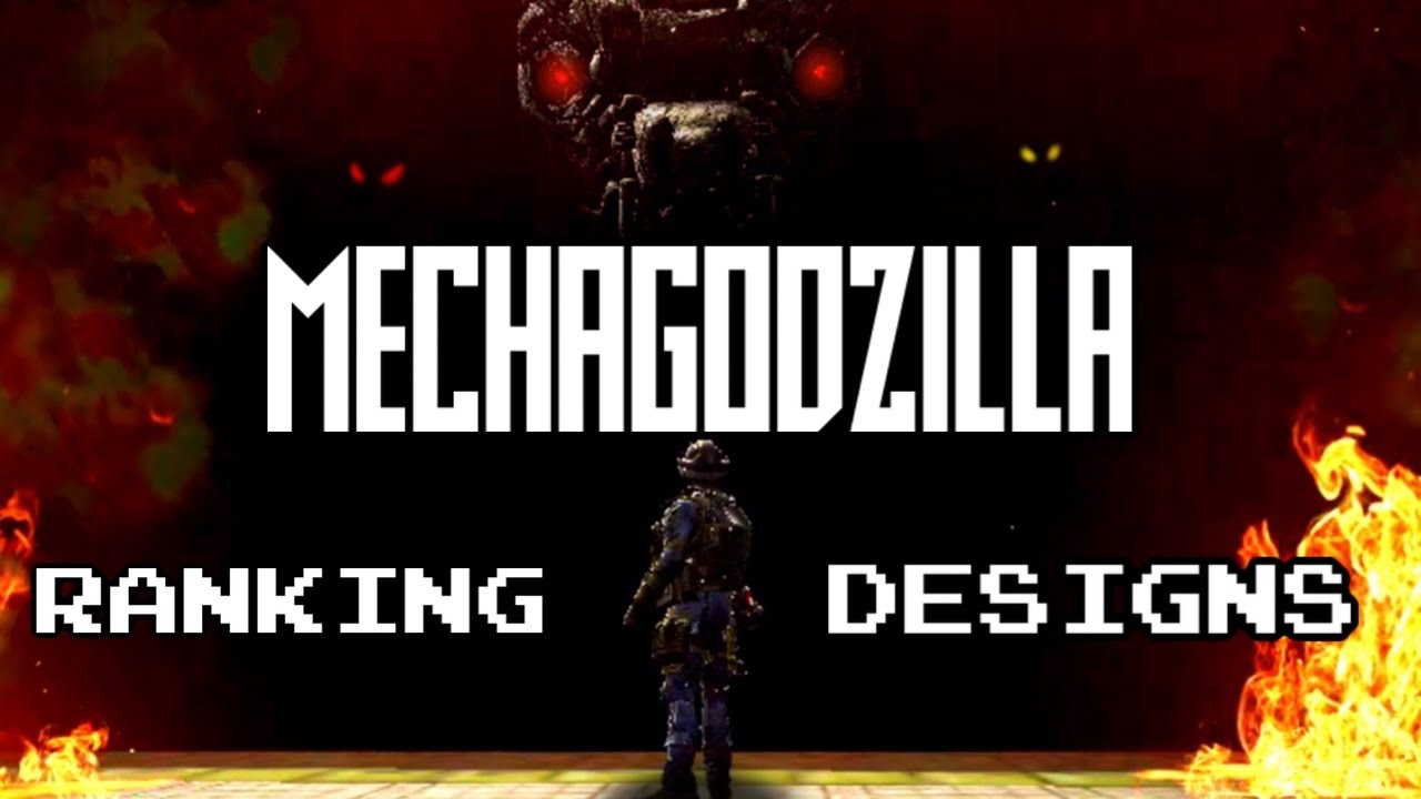 MY MECHAGODZILLA DESIGN RANKINGS