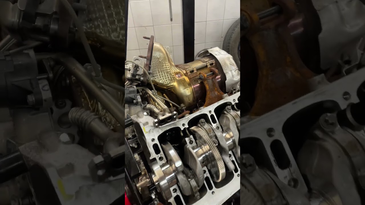 Volvo Crankshaft Replacement And Engine Rebuild #mechanic #fix #diy #repair