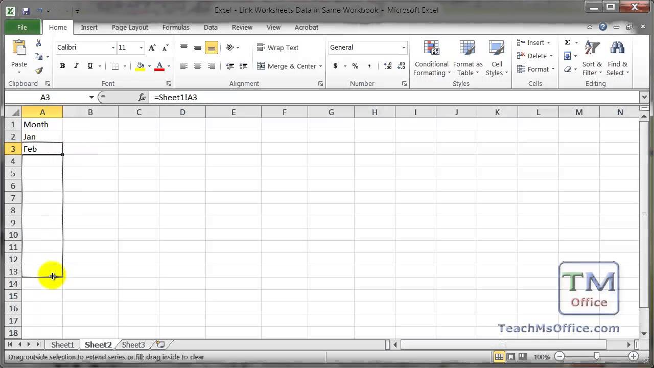 excel-link-data-between-worksheets-in-a-workbook-in-excel-youtube