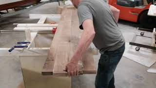 Laminating solid wood tops part 2