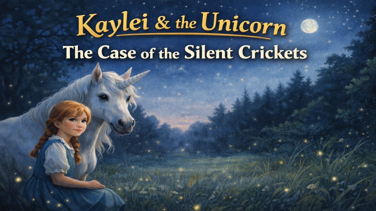 Kaylei & the Unicorn 🦗 The Case of the Silent Crickets | Calm Animal Mystery Bedtime Story