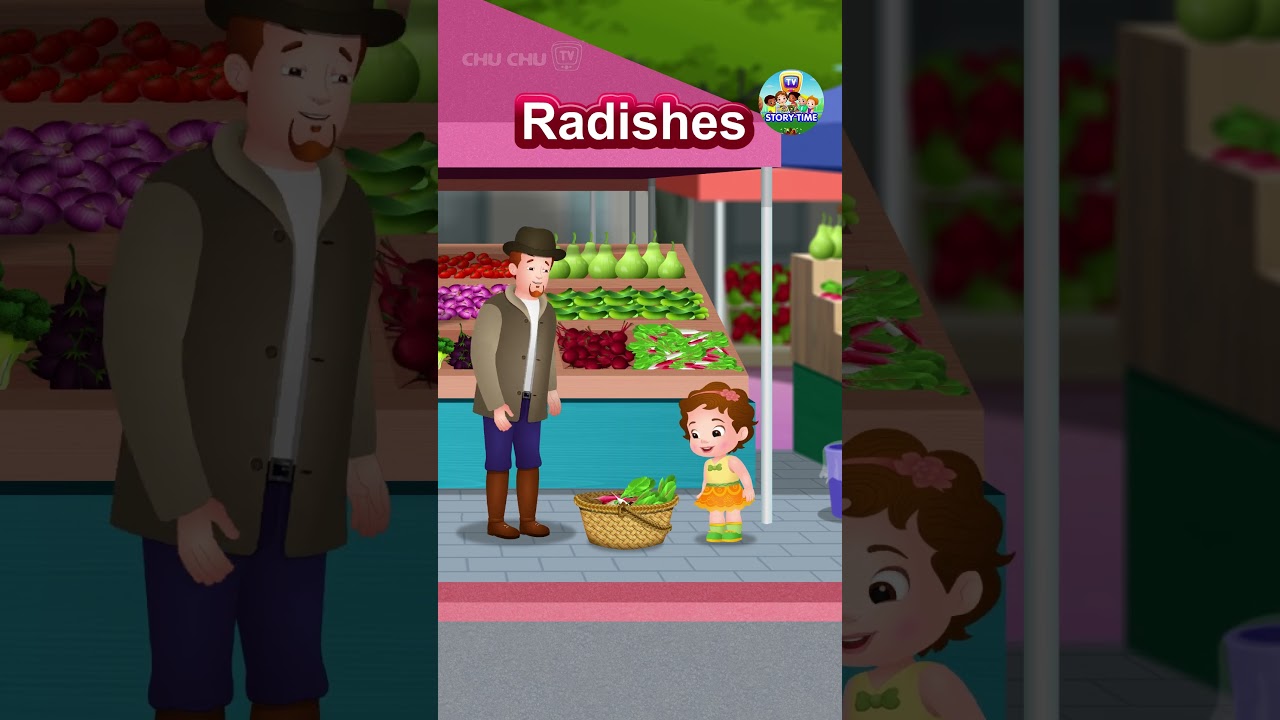ChuChu says "Yes Yes Vegetables" - Fun Stories for Children 