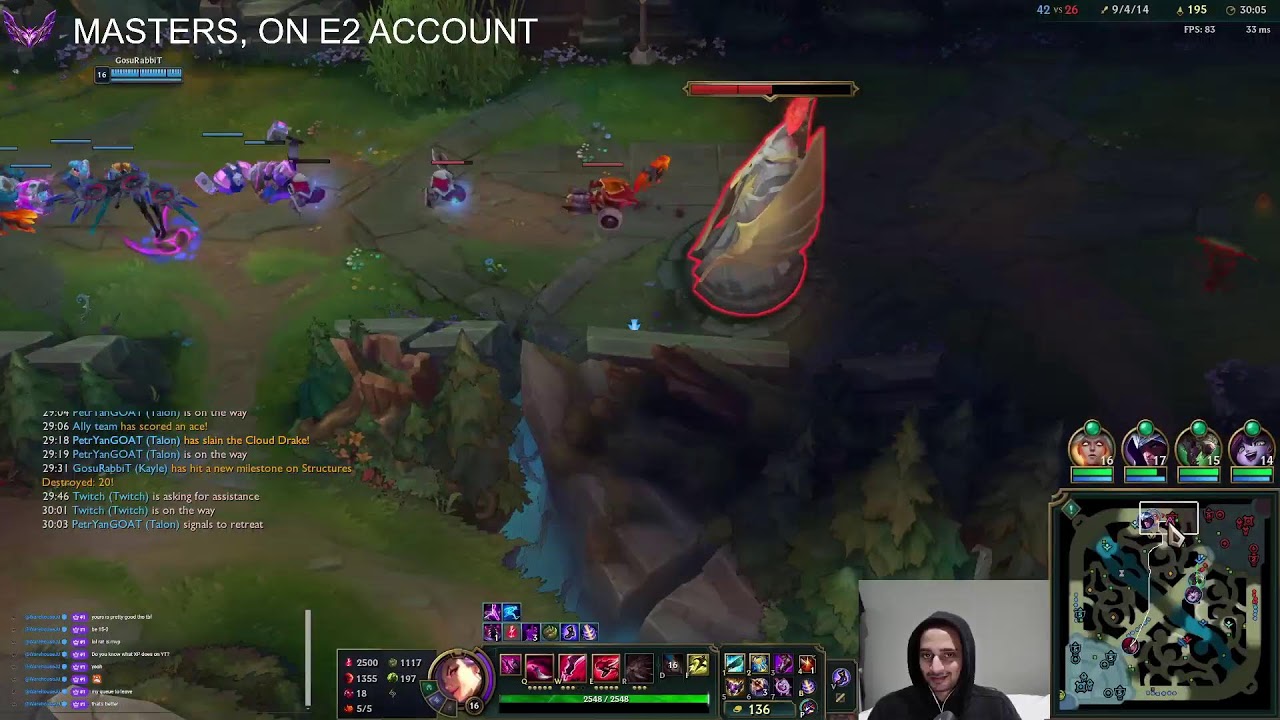 KATA ADC/MID SEASON 16 IN D4 - RANK 6 KATA WORLD (MASTERS)