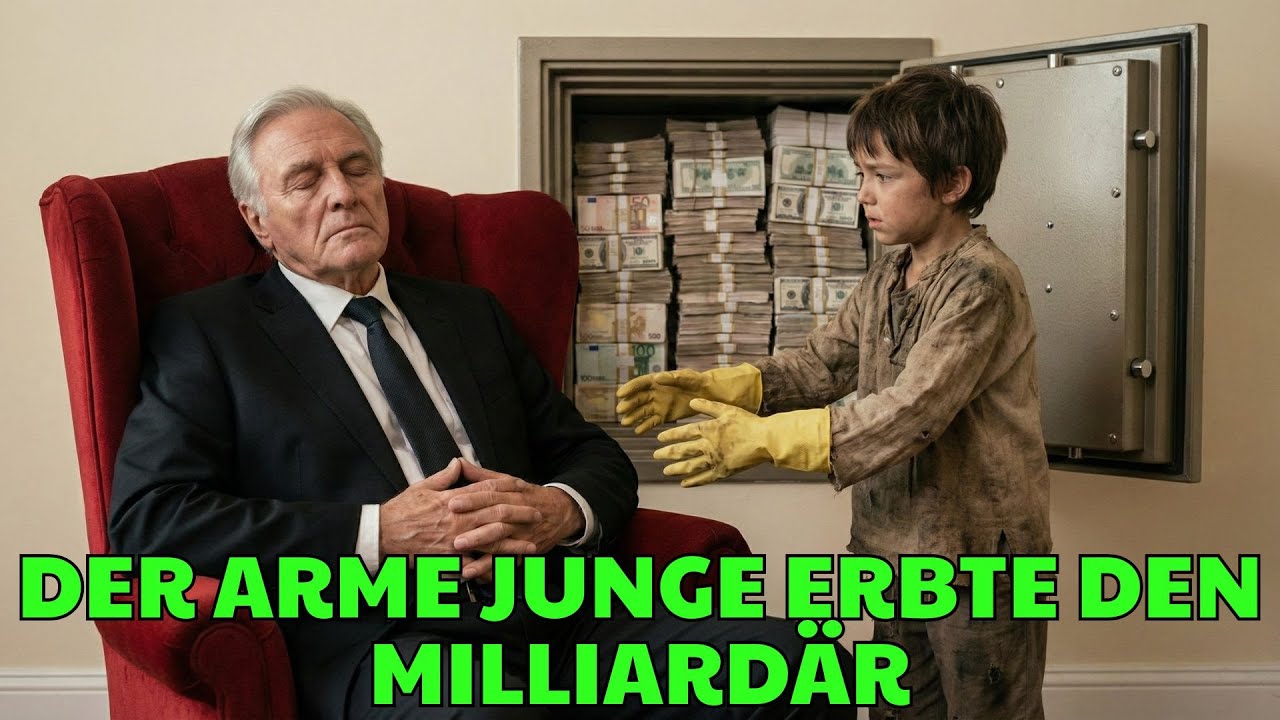 Milliardär stellt sich schlafend, testet Hausmeistersohn – was der Junge tat, ließ ihn erstarren.