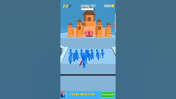 Join Clash 3D Gameplay Level 157 #Shorts
