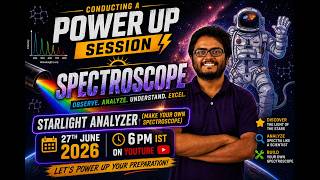 🌟 Starlight Analyzer (Make Your Own Spectroscope) | Power Up Session 🌟