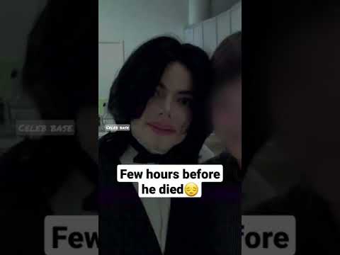 Michael Jackson *Rare Footage* Few Hours Before He Died Shorts Michaeljackson