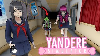 THERES ZOMBIES IN YANDERE SIMULATOR (and I have to find the cure?!) screenshot 4