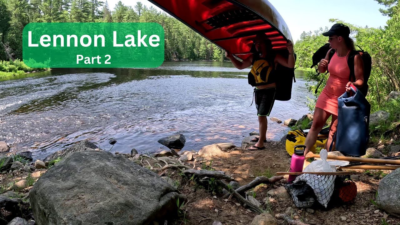 lennon-lake-backcountry-canoe-trip-day-2-ontario-camping-fishing