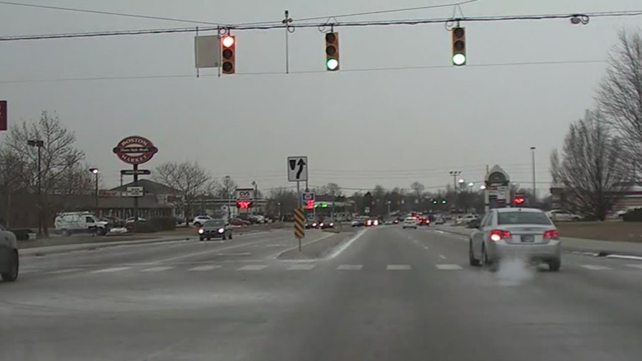 Crews treating roads ahead of snow - YouTube