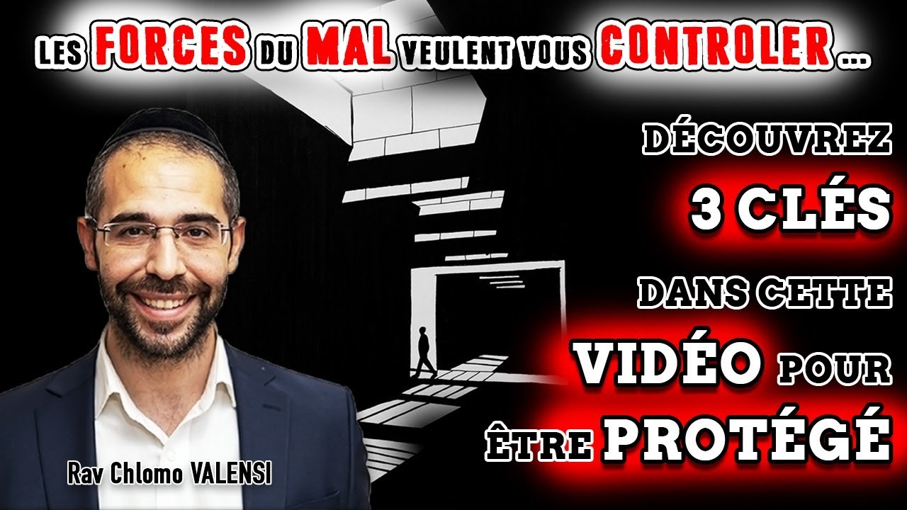 Les forces du mal veulent vous contrôler ... Découvrez 3 clés dans cette vidéo pour être protégé !