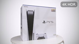 Sony PS5 Unboxing + Setup + Gameplay