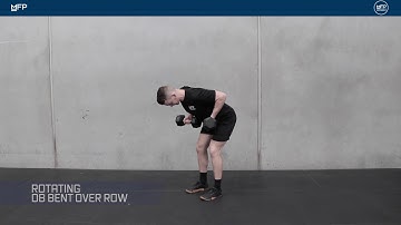 Rotating DB Bent Over Row