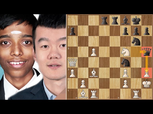 STUNNING ENDGAME!! Ding Liren vs Praggnanandhaa