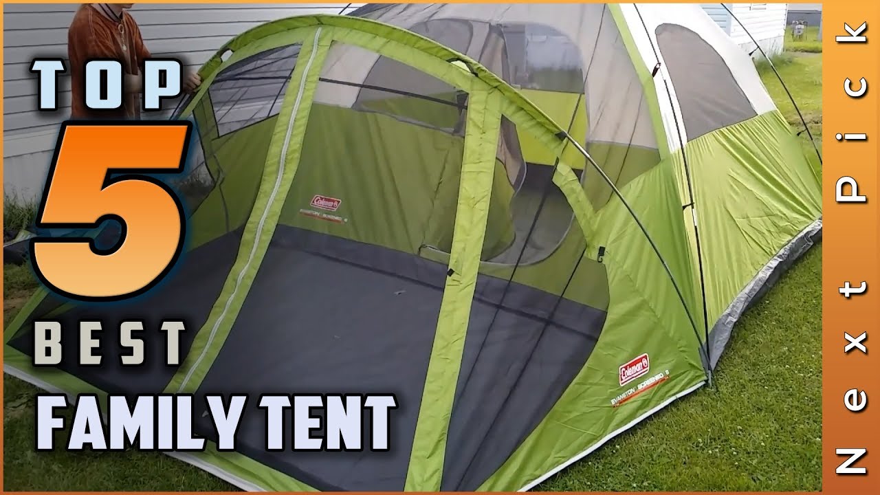 Top 5 Picks Best Family Tents Review For Outdoor Adventures YouTube