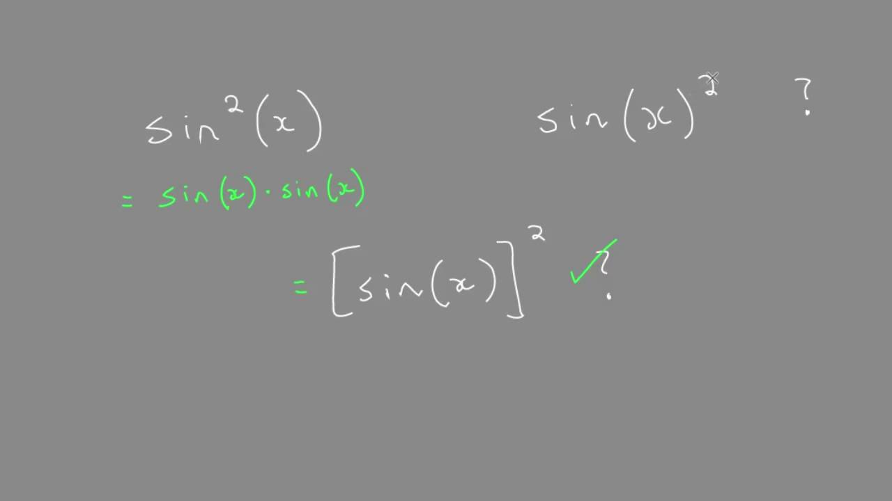 Sine Squared