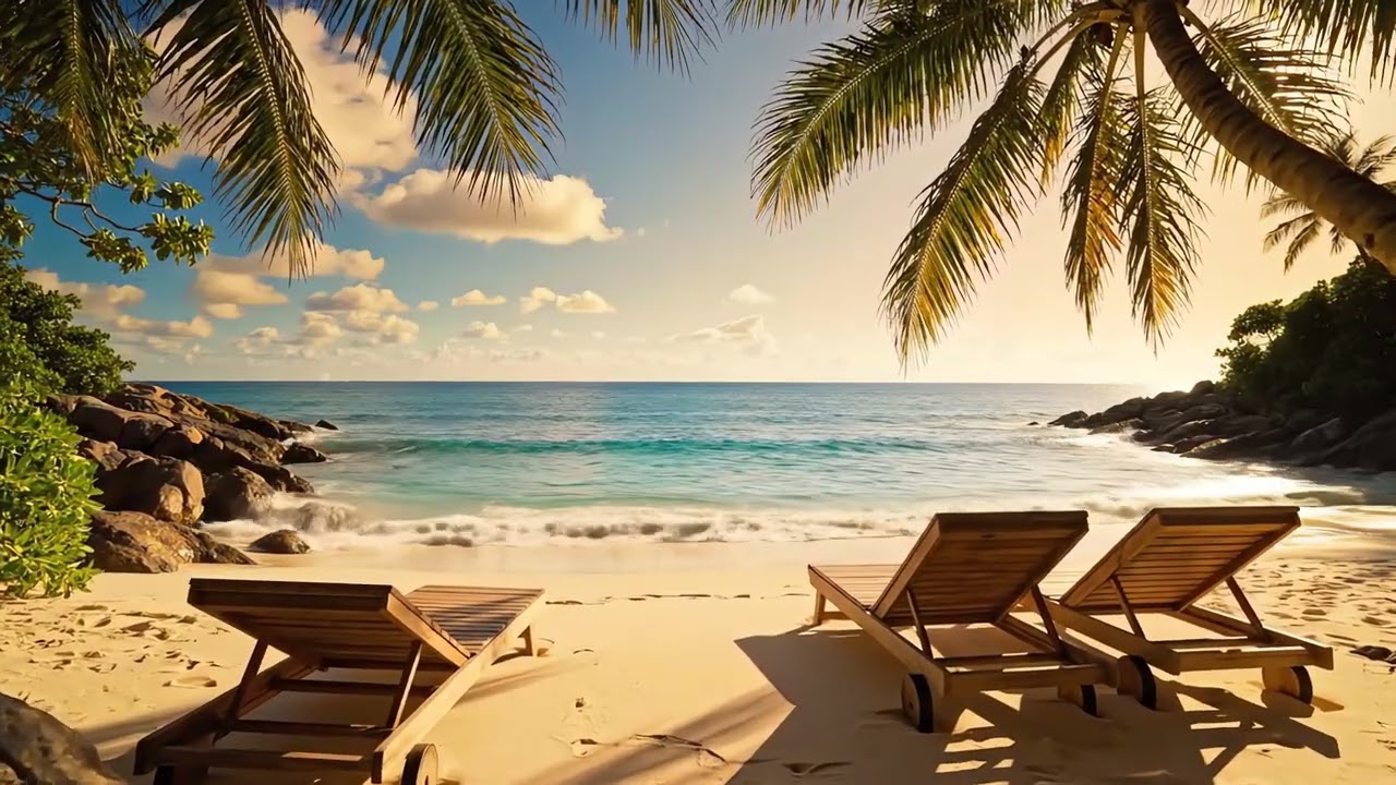 Island Sunrise Vibes ☀️ | Relaxing Tropical House & Chillout Mix