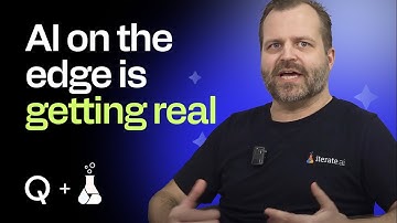 Developer Tech Talks: Power of AI on the edge with Iterate AI