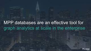 Graph Analytics on Greenplum with Apache MADlib