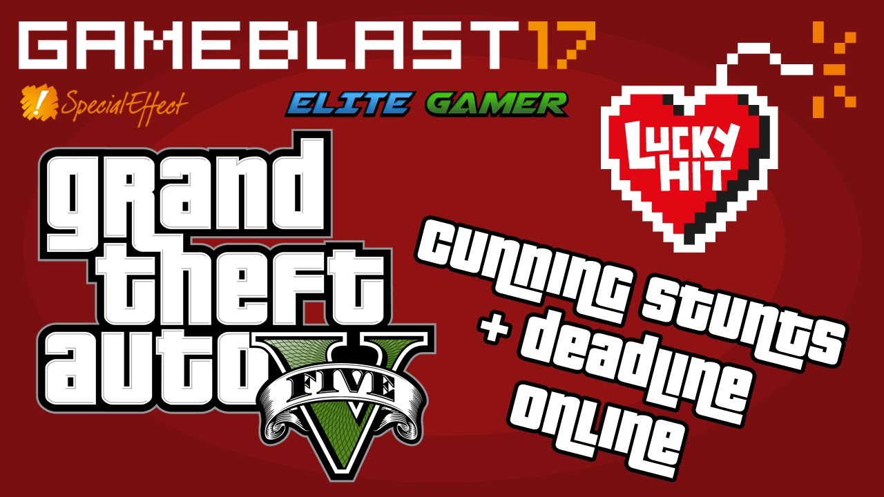 gaming logo Grand Theft Auto V Online - Lucky Hit GAMEBLAST17