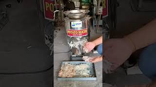 Potato slicer machine |potato chips machine|potato wafer machine #potato #potatoslicer #potato