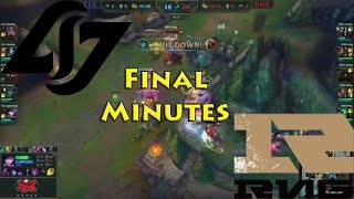 Breathtaking final minutes between CLG vs RNG