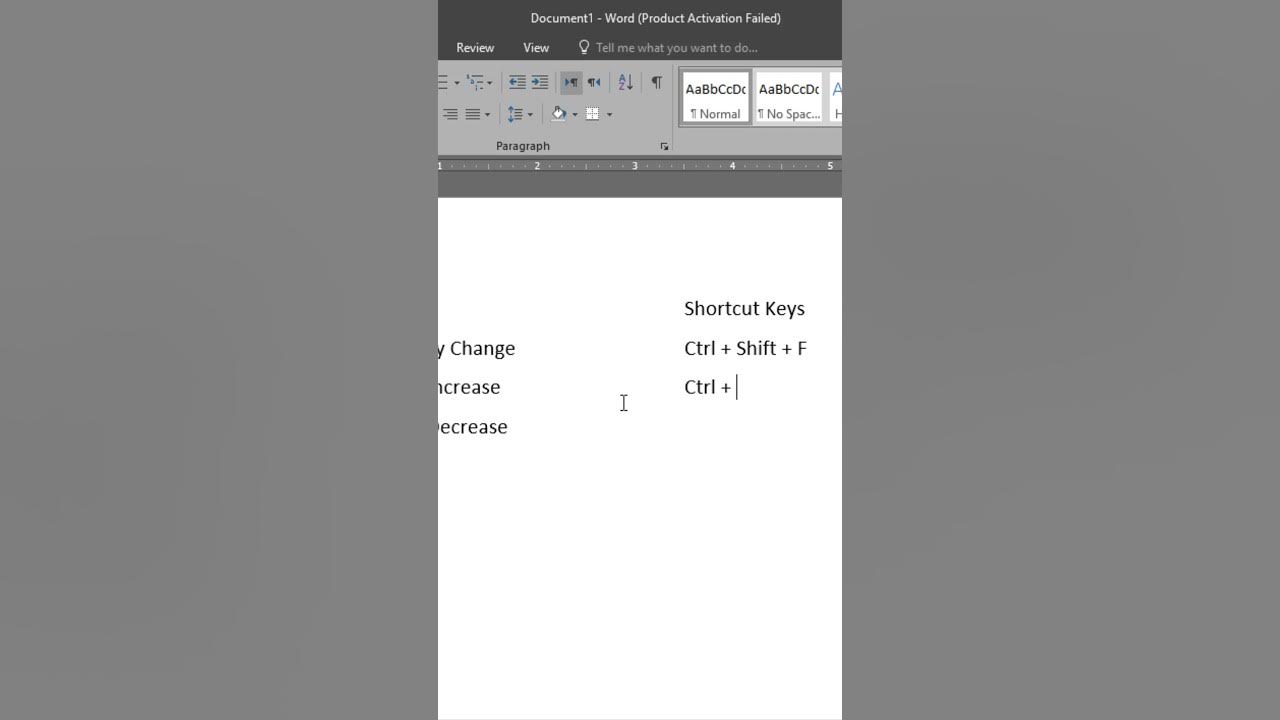 ms-word-shortcut-keys-font-font-size-increase-font-size-decrease