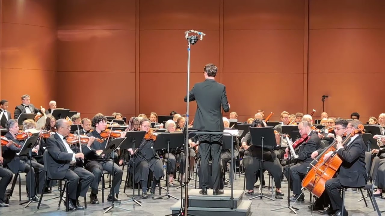 Joshua performs with the Prince George's Philharmonic