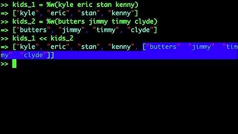 Ruby Essentials -- Strings, Arrays and Hashes