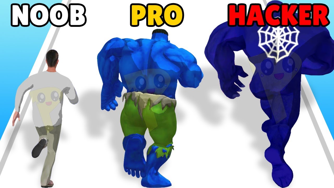 NOOB vs PRO vs HACKER in Symbiote Rush