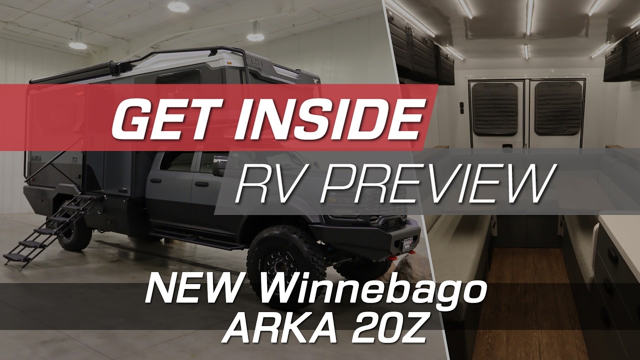Get Inside: RV Preview | New Winnebago ARKA 20Z | Super C Diesel ...