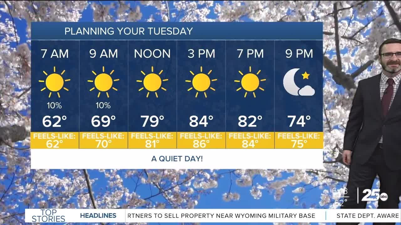 A quiet Tuesday in store | 25 Morning Weather - YouTube