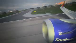 Southwest Airlines 737-MAX8 Takeoff Orlando MCO
