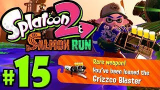 Splatoon 2 Salmon Run - Grizzco Blaster - 1.3.0 Update - Switch Gameplay Walkthrough Part 15