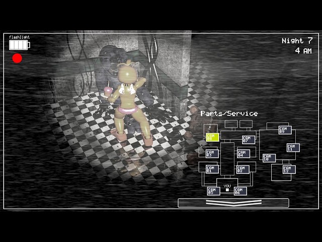 Toy Chica Confronts Withereds FNaF in Real Time Animated class=