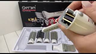Стайлер для волосся 8 в1 GEMEI-4832 (12)